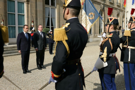 The defence ministers met at the Hotel de Brienne in Paris