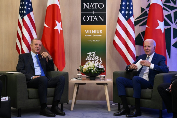 Erdogan and Biden last met at the NATO Summit in Vilnius in July 2023