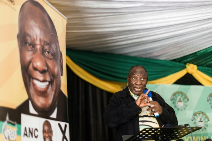 South African President Cyril Ramaphosa risks seeing his ruling ANC party lose its majority in May elections for the first time