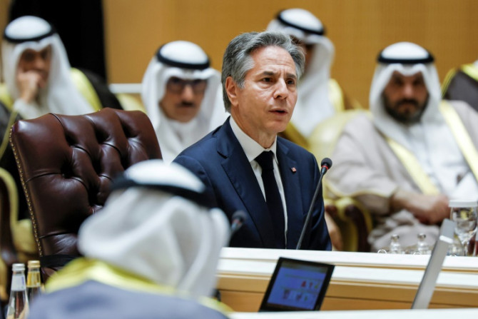 US Secretary of State Antony Blinken meeting Gulf Cooperation Council ministers in Riyadh