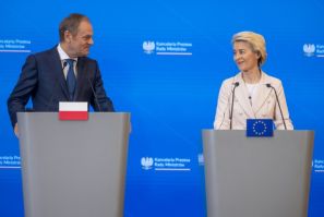 Brussels' stance towards Poland has notably thawed since Donald Tusk, a former European Council president, became prime minister in December