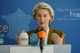 European Commission President Ursula von der Leyen complained Chinese goods were flooding the European market