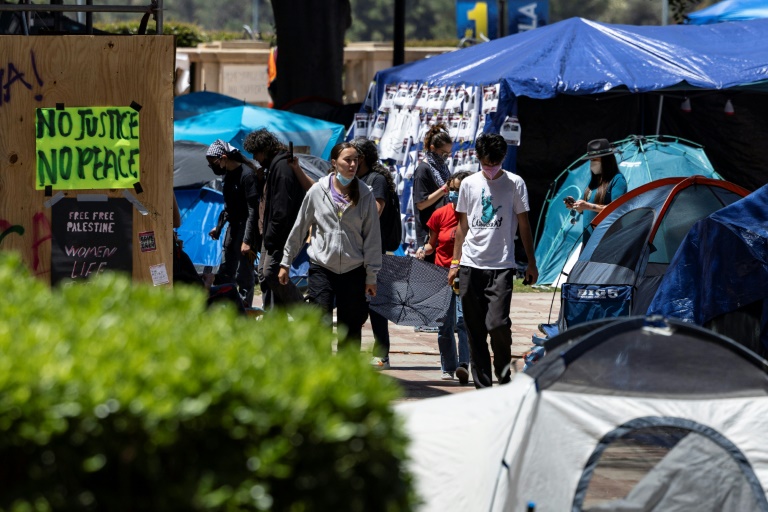 Pro-Palestinian Protests Continue As Encampments Cleared From Three ...