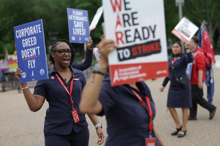 American Airlines flight attendants on the verge of a strike after talks concluded