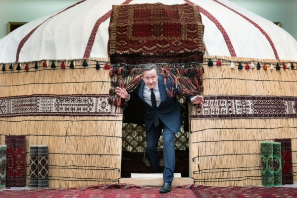 One of UK Foreign Secretary David Cameron's most recent trips was to Turkmenistan