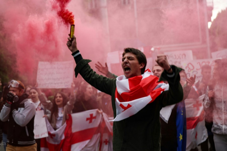 The Caucasus country has witnessed more than a month of mass protests