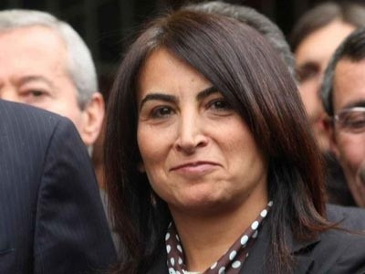 Aysel Tugluk, deputy chairwoman of the Kurdish Democratic Society Congress (DTK).