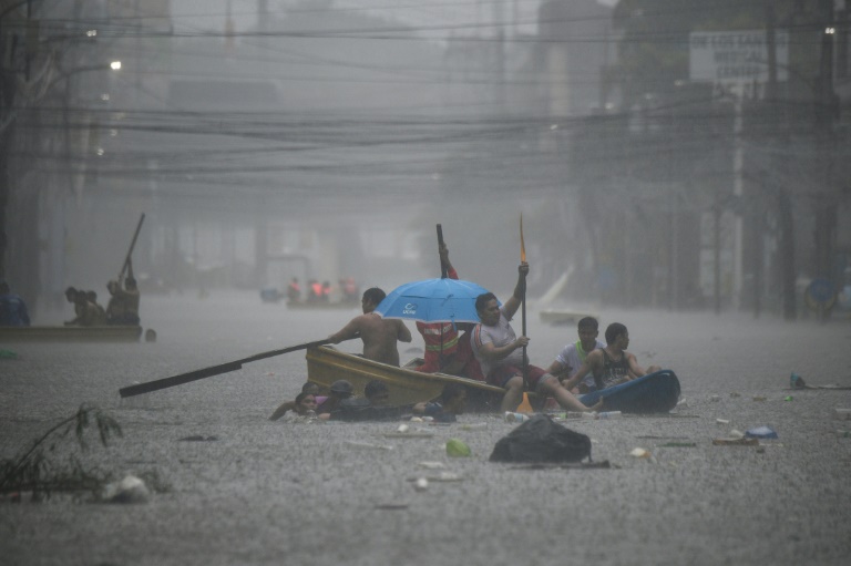 Streets Turned Into Rivers As Typhoon Gaemi Blows Past…