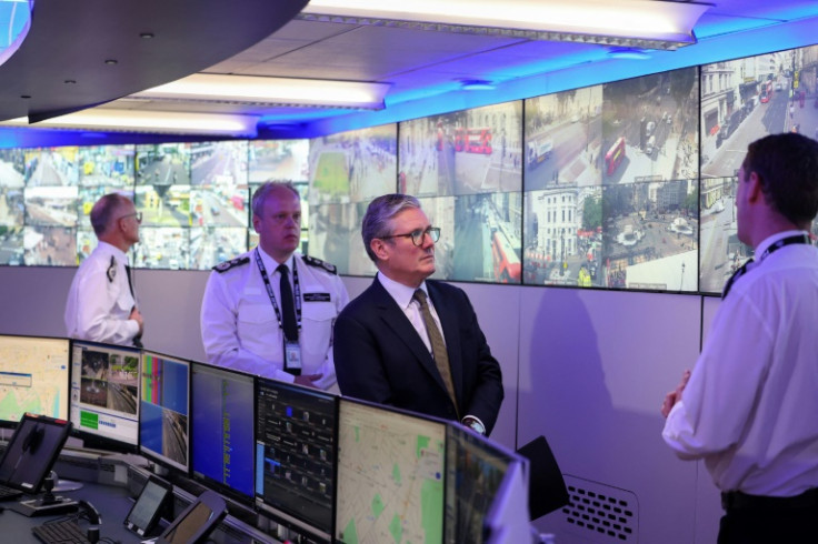 Starmer was speaking during a visit to the headquarters of London's Metropolitan Police