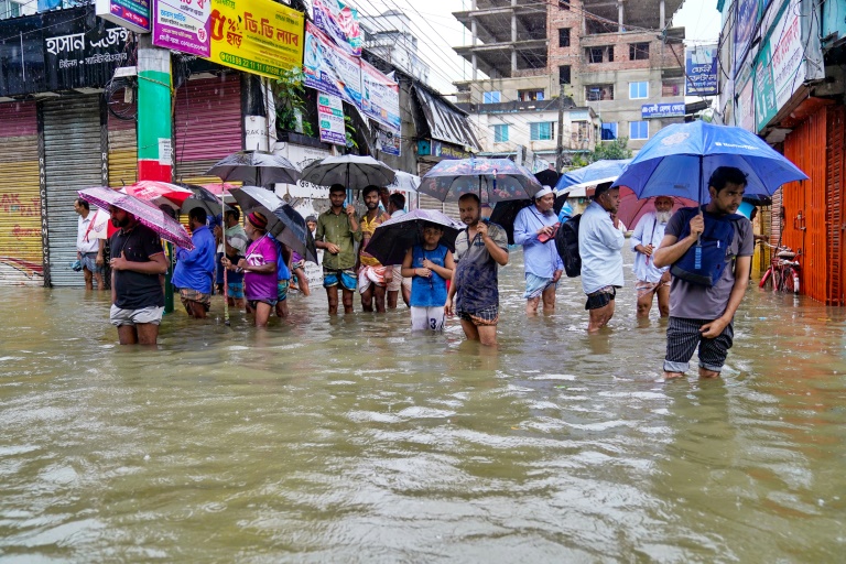 Floods Swamp Bangladesh As Nation Finds Its Feet After Protests