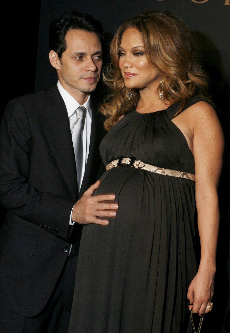 Jennifer Lopez and Marc Anthony on 2708