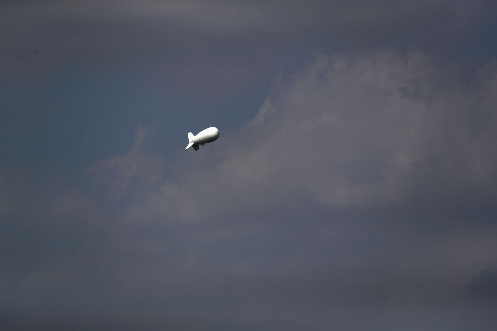 US Border Patrol Deploys High-Tech Blimp In New Mexico Desert