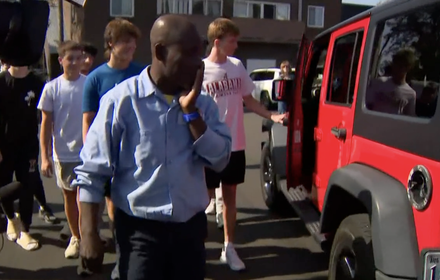 Students Gift Custodian His Dream Car