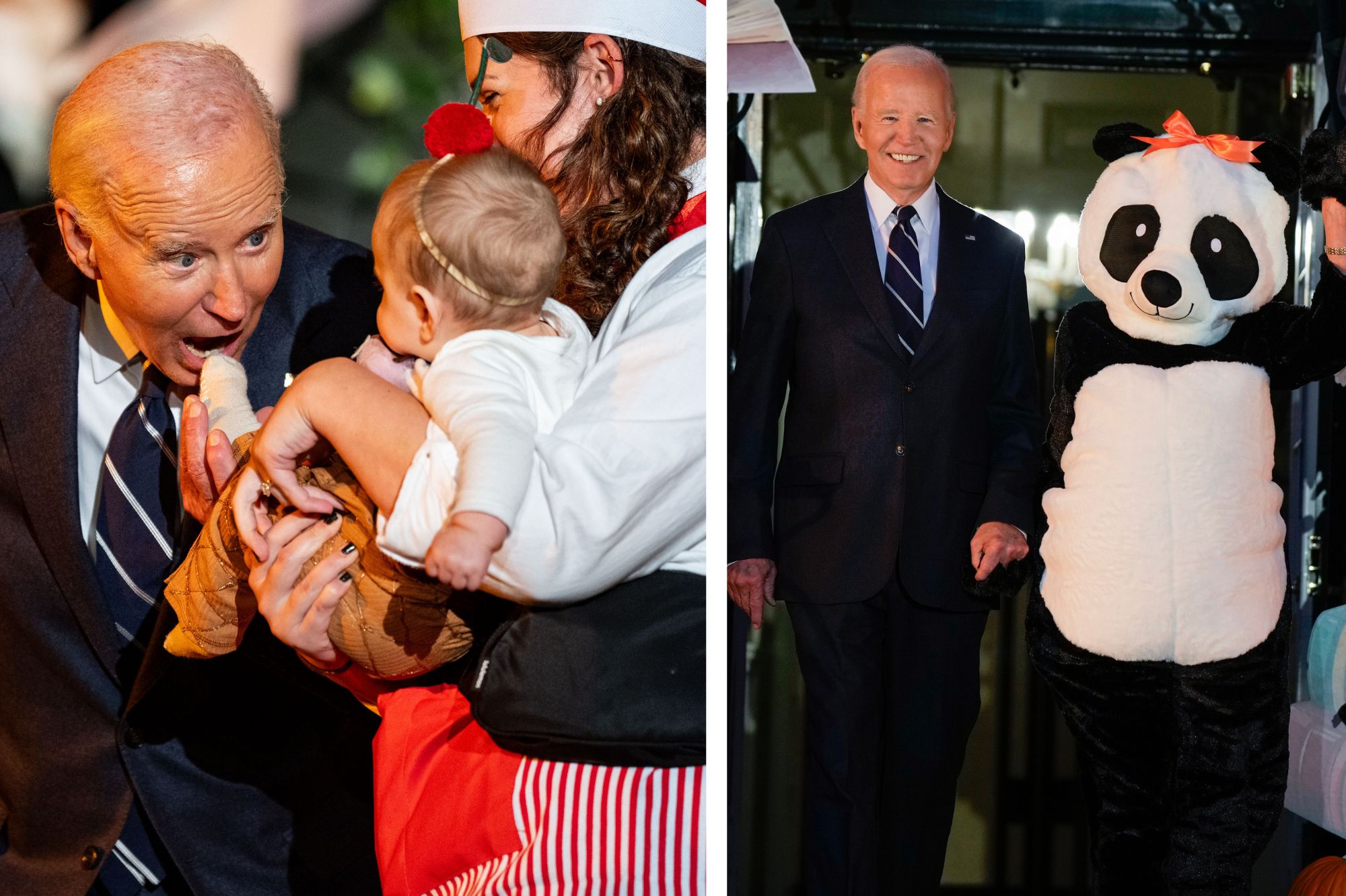 Social Media Flooded with Mixed Reactions to Joe Biden Playfully Biting ...