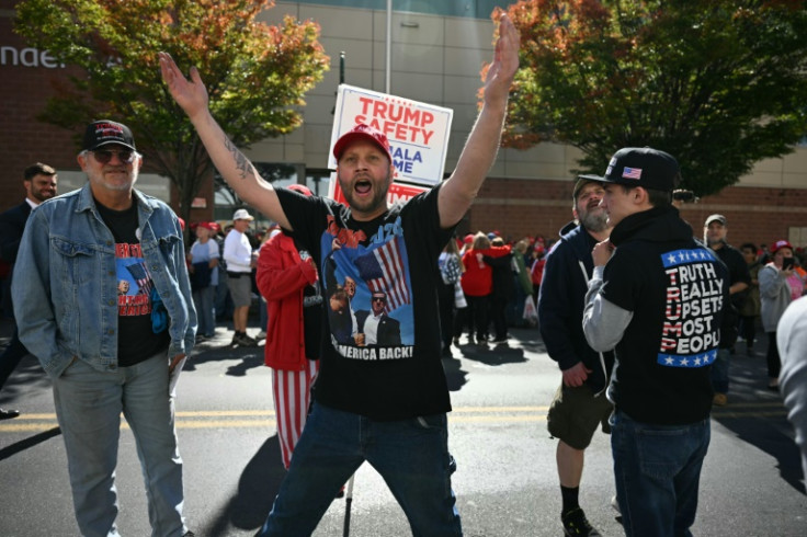 The nail-biting election race has polarized US voters