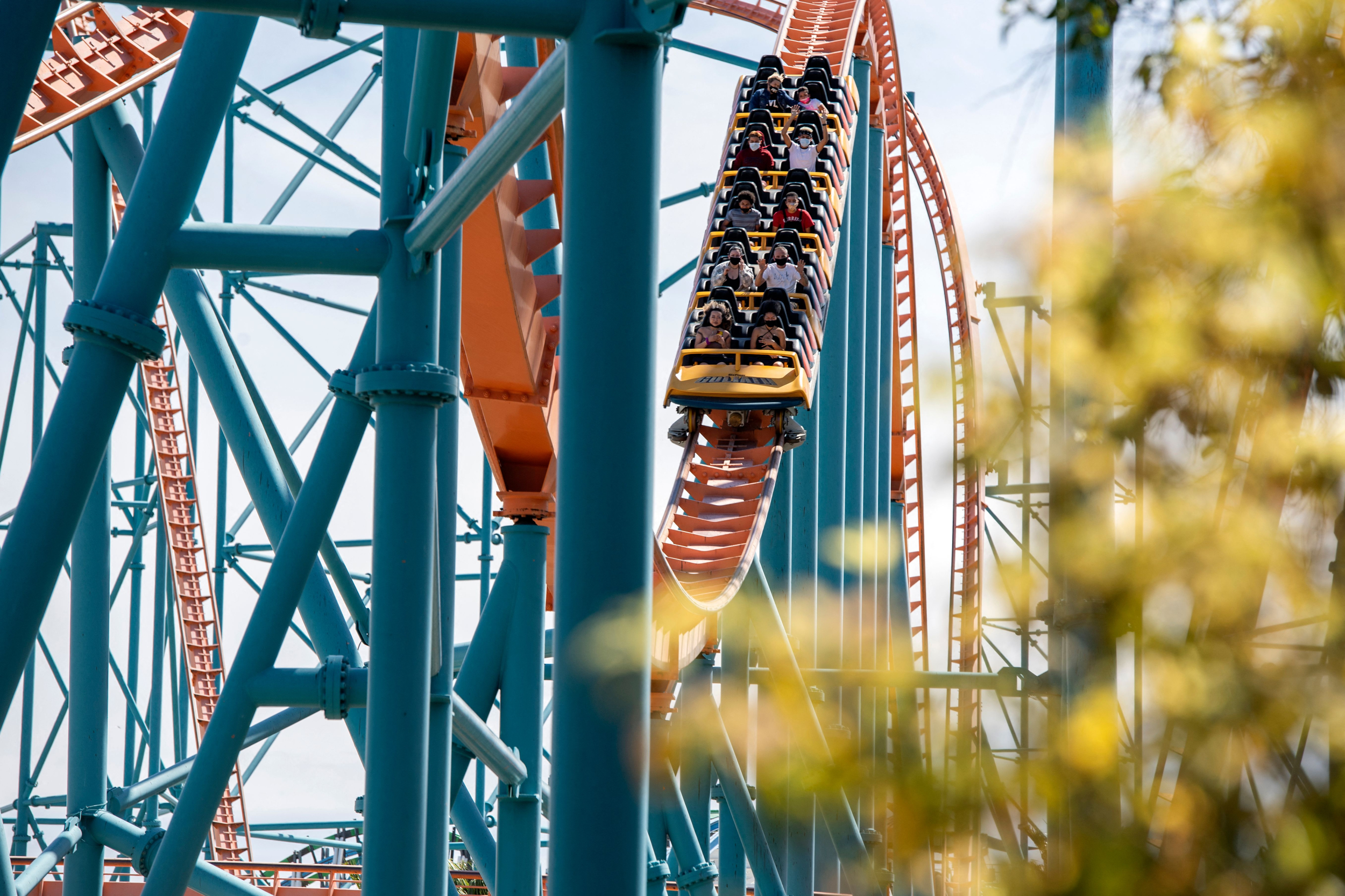 This Six Flags Location Suffered Stunning Storm…