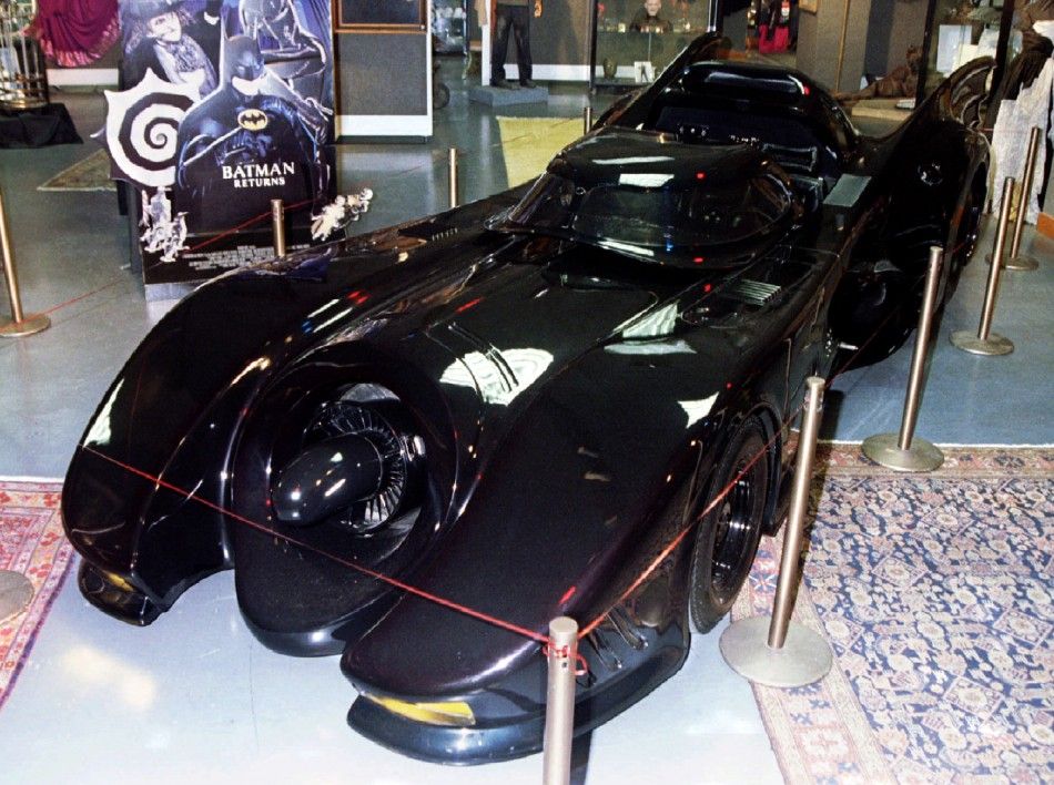 One of the five custom-made quotBatmobilesquot from the 1989 film quotBatmanquot is shown on display at Butterfi..