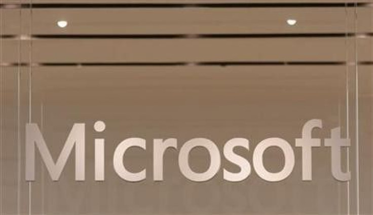 The Microsoft logo