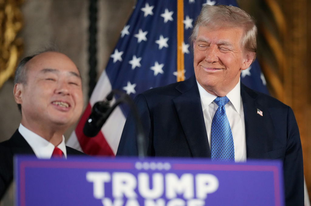 SoftBank CEO To Invest $100B In US After Meeting Trump At Mar-a-Lago ...