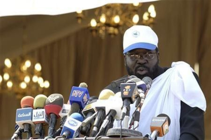 South Sudan President Salva Kiir speaks 