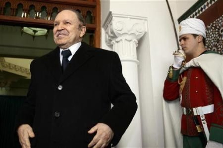 Algerian President Abdelaziz Bouteflika