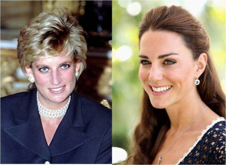 Princess Diana and Kate Middleton 