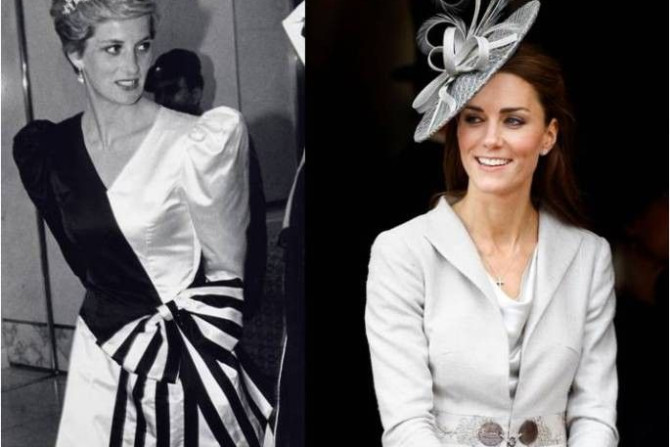Princess Diana and Kate Middleton 