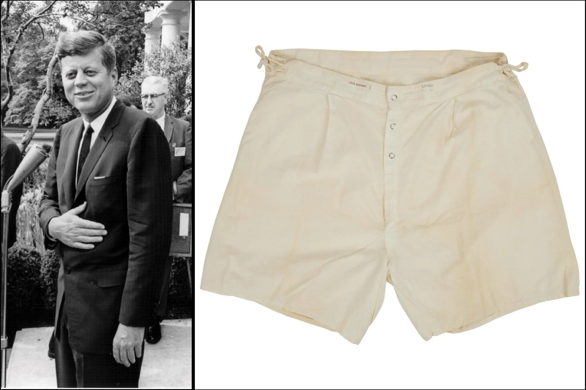 JFK’s Underwear Sell for ,100 at Auction