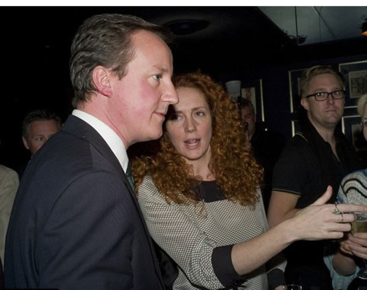 David Cameron and Rebekah Brooks