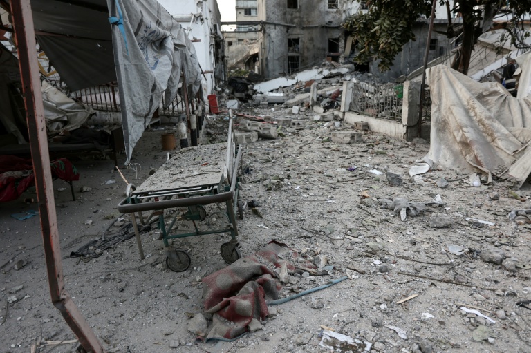Gaza Hospital Hit As Israel Intensifies Assault