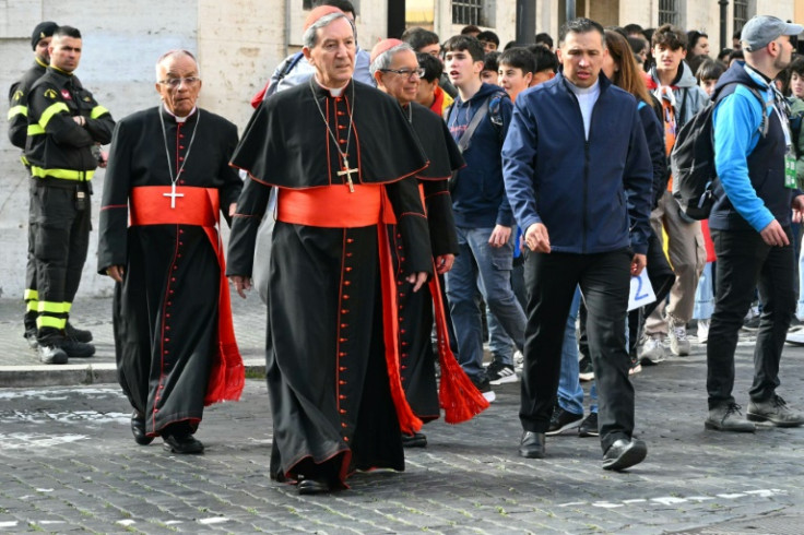 Cardinals are holding preparatory talks in the Vatican ahead of the conclave