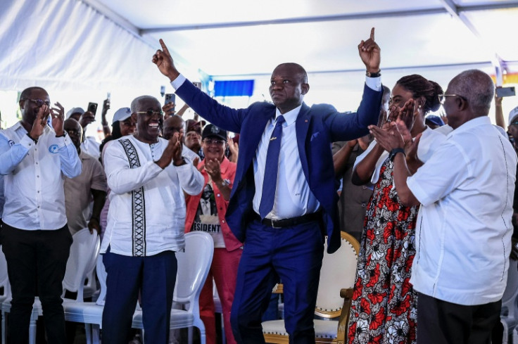 Brice Oligui Nguema won 94.85 percent of the April 12 vote