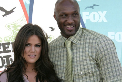 TV personality Khloe Kardashian and NBA player Lamar Odom