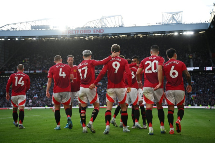 Manchester United are 15th in the Premier League