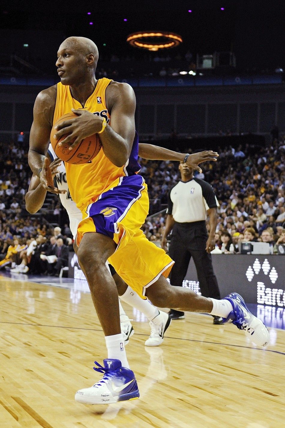 NBA player Lamar Odom