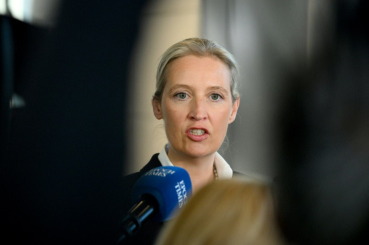 The co-leader of the far-right Alternative for Germany (AfD) party Alice Weidel