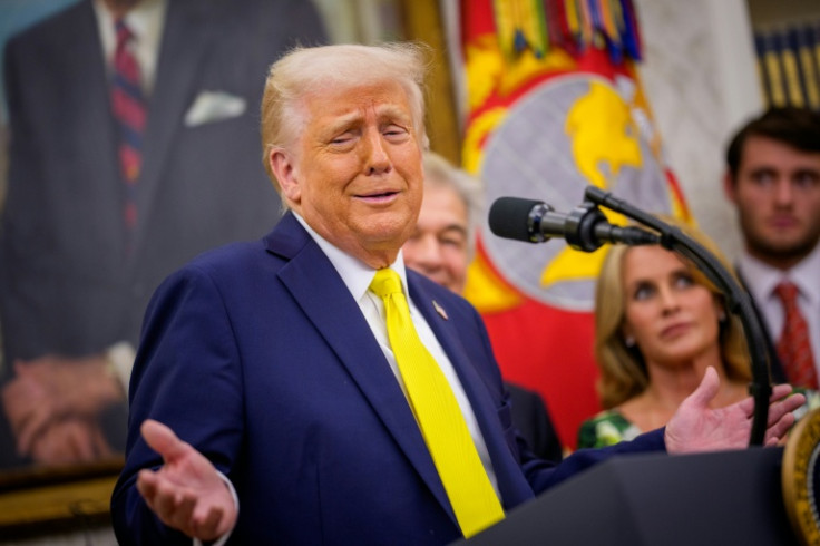 Donald Trump said he would announce a 'a major trade deal' with 'a big, and highly respected, country' later in the day