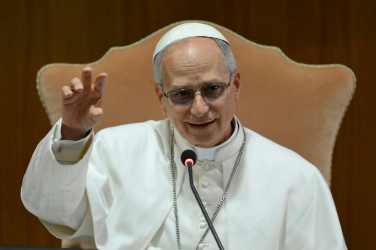 Pope Leo XIV addressed cardinals at the Vatican on Saturday
