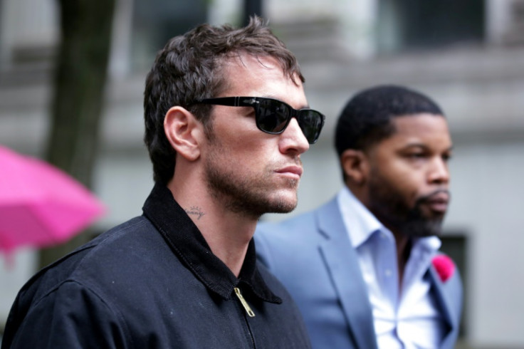 Alex Fine, Cassie Ventura's husband, departs Manhattan's Federal Court in New York City on May 13, 2025