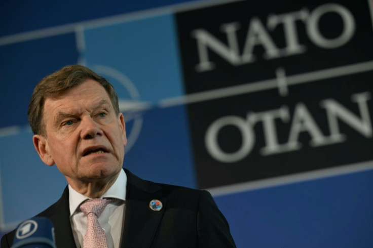 Germany's Foreign Minister Johann Wadephul at an informal NATO meeting in Antalya, Turkey on May 15, 2025