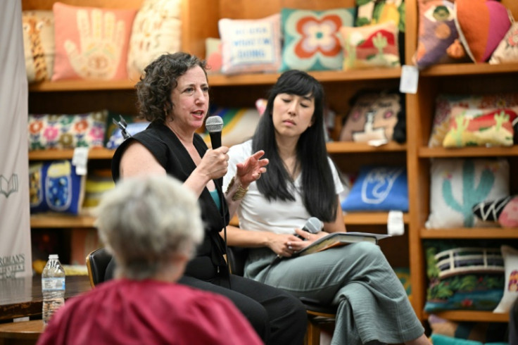 Mariah Blake, author of "They Poisoned the World: Life and Death in the Age of Forever Chemicals" speaks at Vroman's Bookstore in Pasadena, California