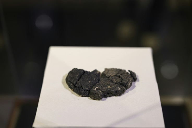 The original Kulluoba bread, on display at the Eskisehir Archaeological Museum