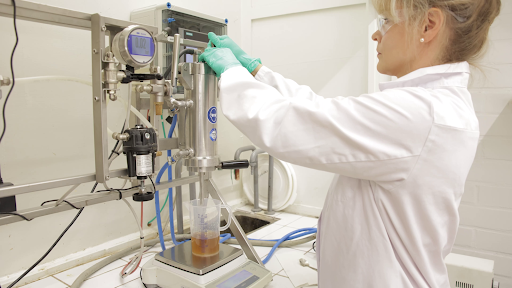 Filtration Testing at SciTech's Laboratory - Rauma, Finland