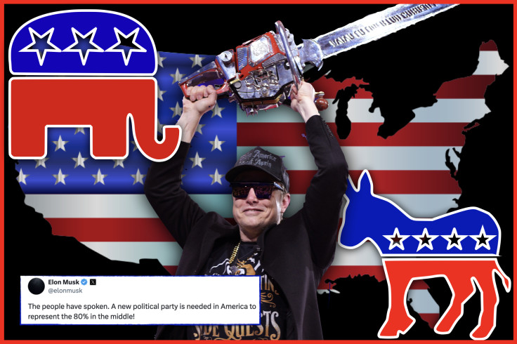 Elon Musk Floats 'America Party' After Viral Poll Finds 80%
