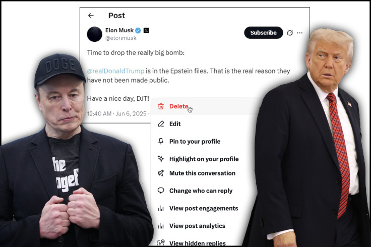 Elon Musk’s Trump Epstein Files Tweet Was Quietly Deleted, Sparking