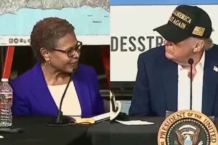 Donald Trump Karen Bass