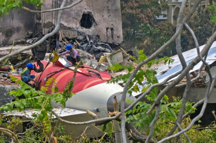 Air India said there were 169 Indian passengers, 53 British, seven Portuguese and a Canadian on board the flight, as well as 12 crew members