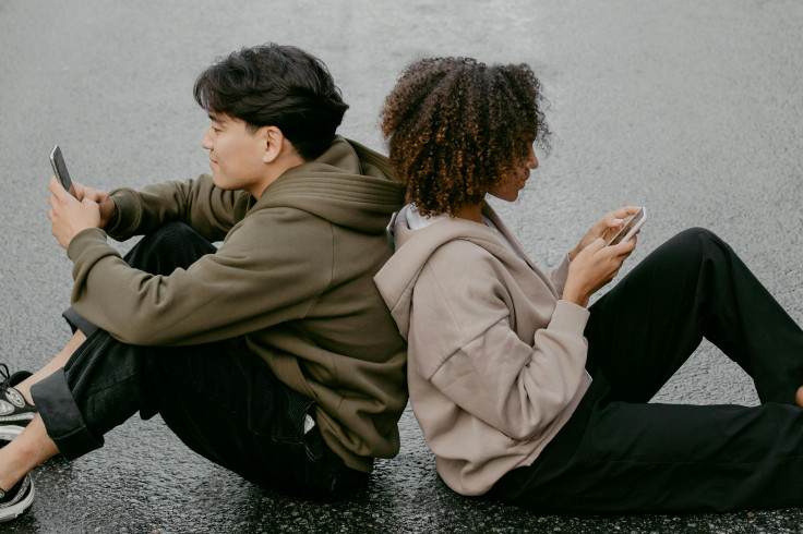 Gen Z with phone