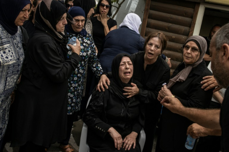 An Iranian missile destroyed a building in the Arab-Israeli city of Tamra