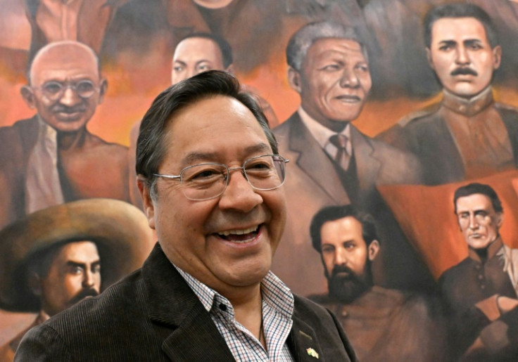 Bolivian President Luis Arce has seen his approval ratings plummet since taking office in 2020
